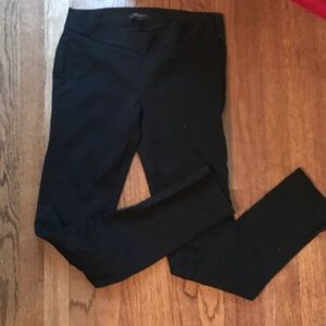 Ann Taylor tapered leg side zip dress pant